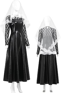 Womens Sakamoto Day Cosplay Costume Osaragi Black Lace Dress Veil Cosplay Suit Anime Halloween Outfit