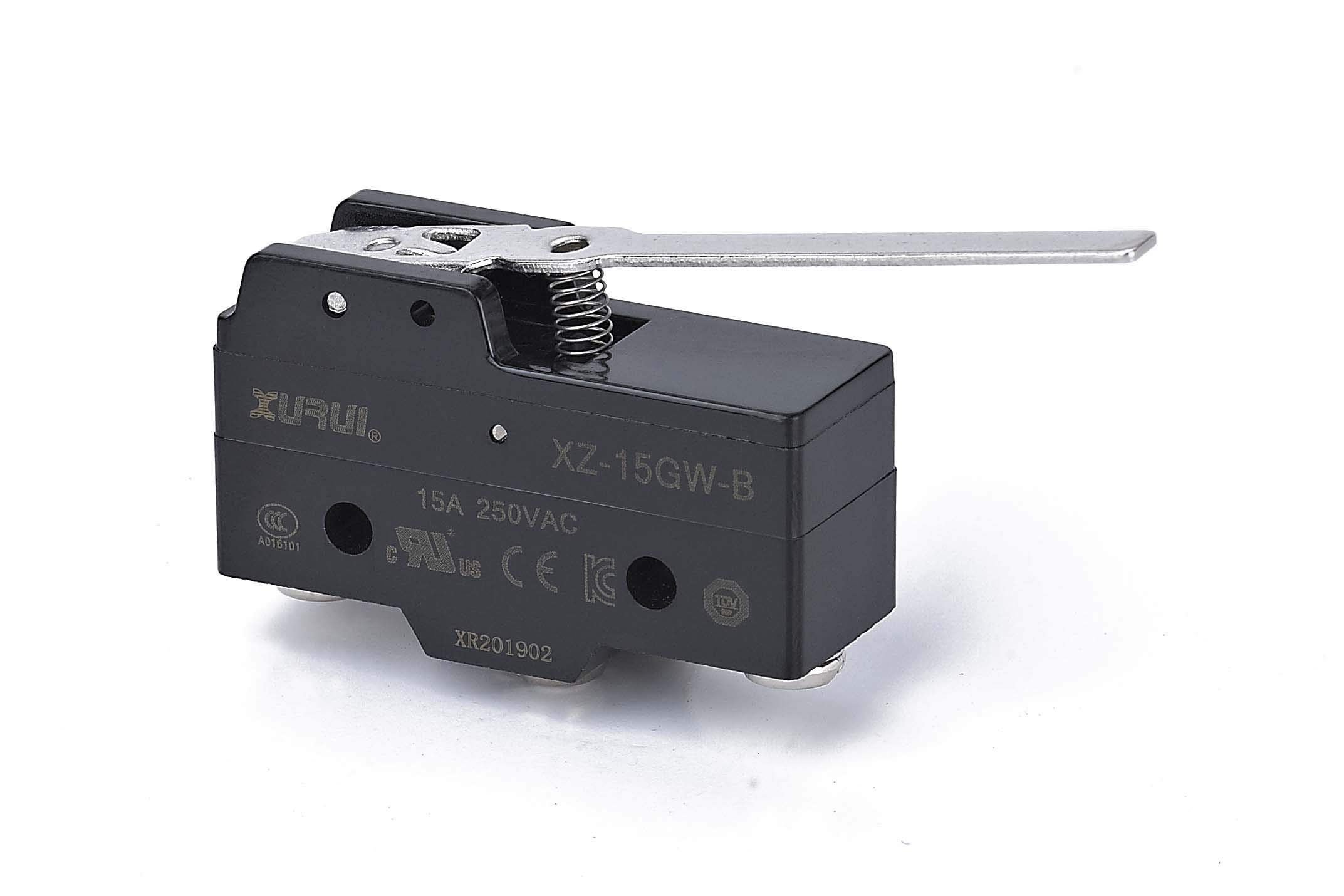 Amazon.com: XURUI 2Pcs XZ-15GW-B Hinge Lever Type Micro Switch