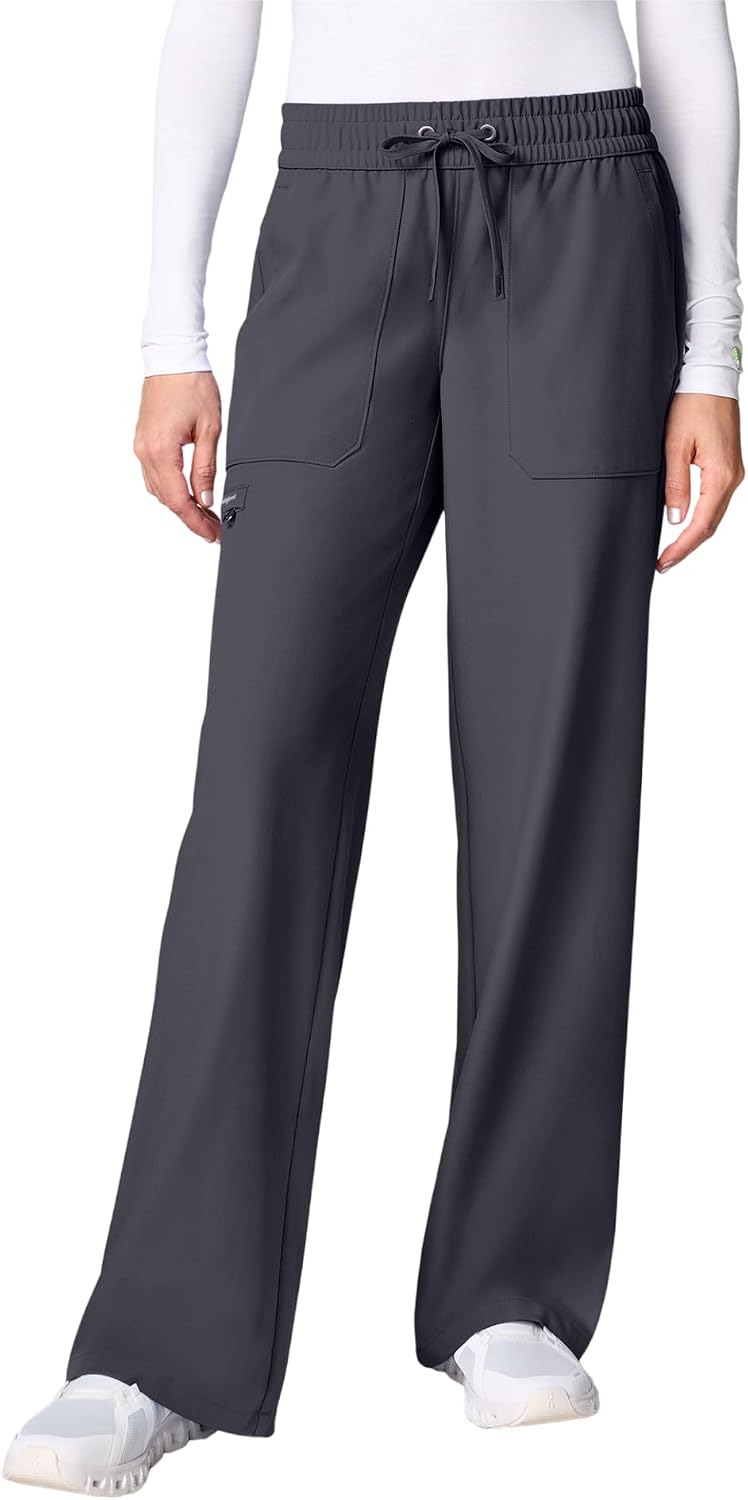 Healing Hands EVRY Women's Wide Leg Scrub Pants with Elastic Waist