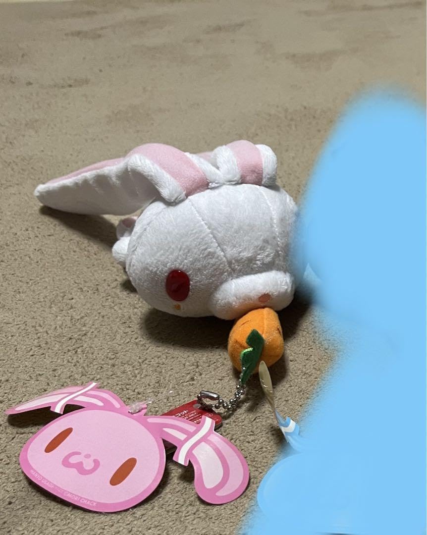 レア！汎用うさぎぬいぐるみ もじもじver. 白色 チャックスGP XL
