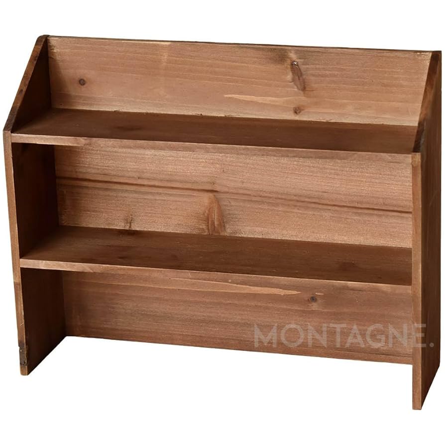 Amazon.co.jp: 天然木 アンティーク調 ウッドラック 収納棚