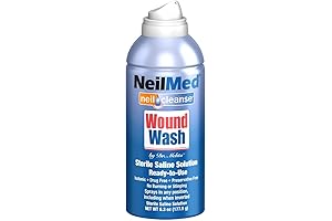 Savlon Antiseptic Solution and NeilMed Wound Wash: Superior First-Aid Protection