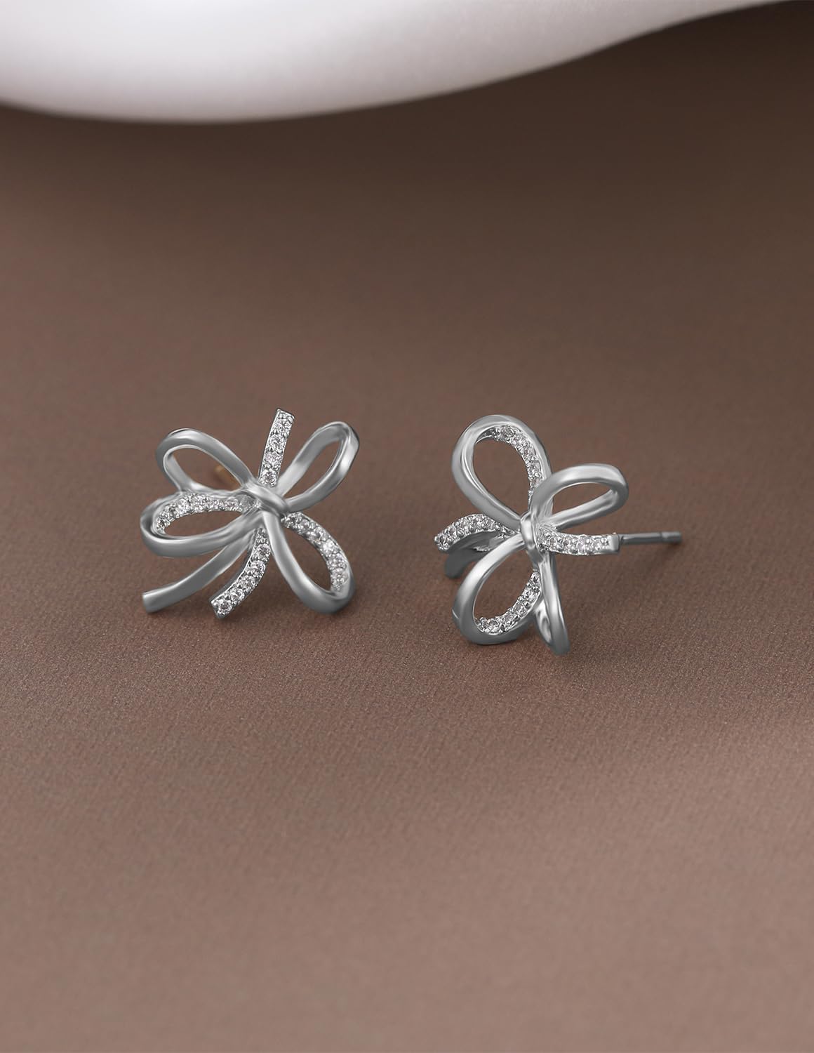 14K Gold Plated Cubic Zirconia Drop Earrings for Women Jewelry - Image 4