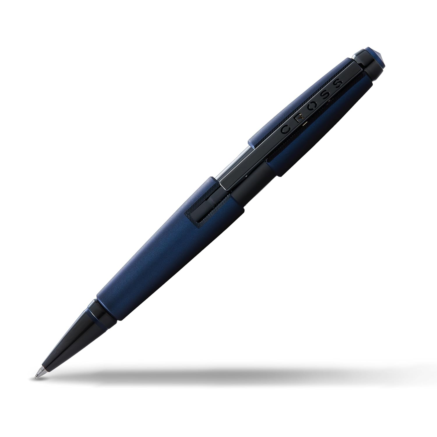 Cross Edge Matte Blue Lacquer Gel Rollerball Pen