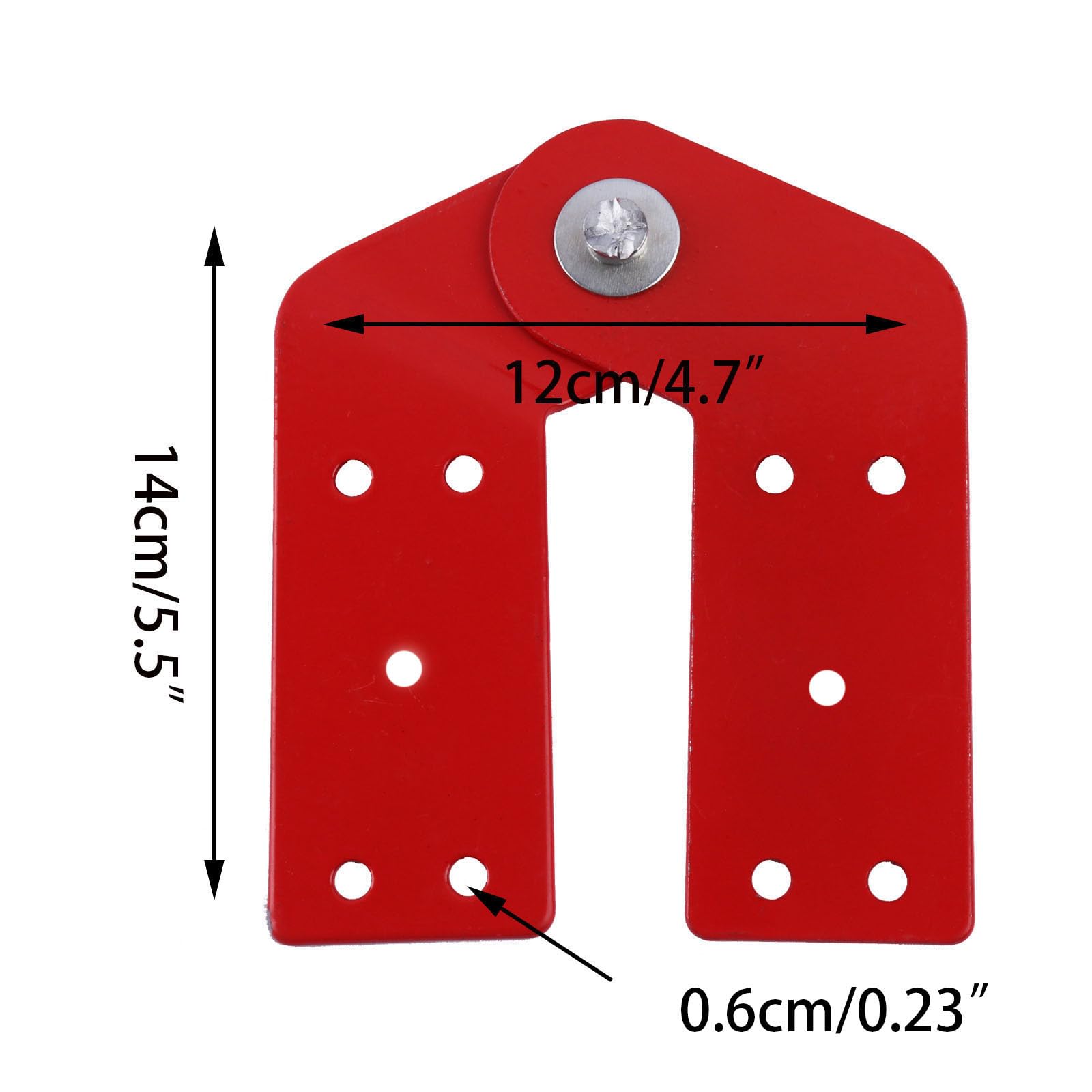 Cerniere Per Scale Sottotetto - 2 Pezzi In Acciaio Zincato, 12x14cm, Per Scale A Libro - Foto 3