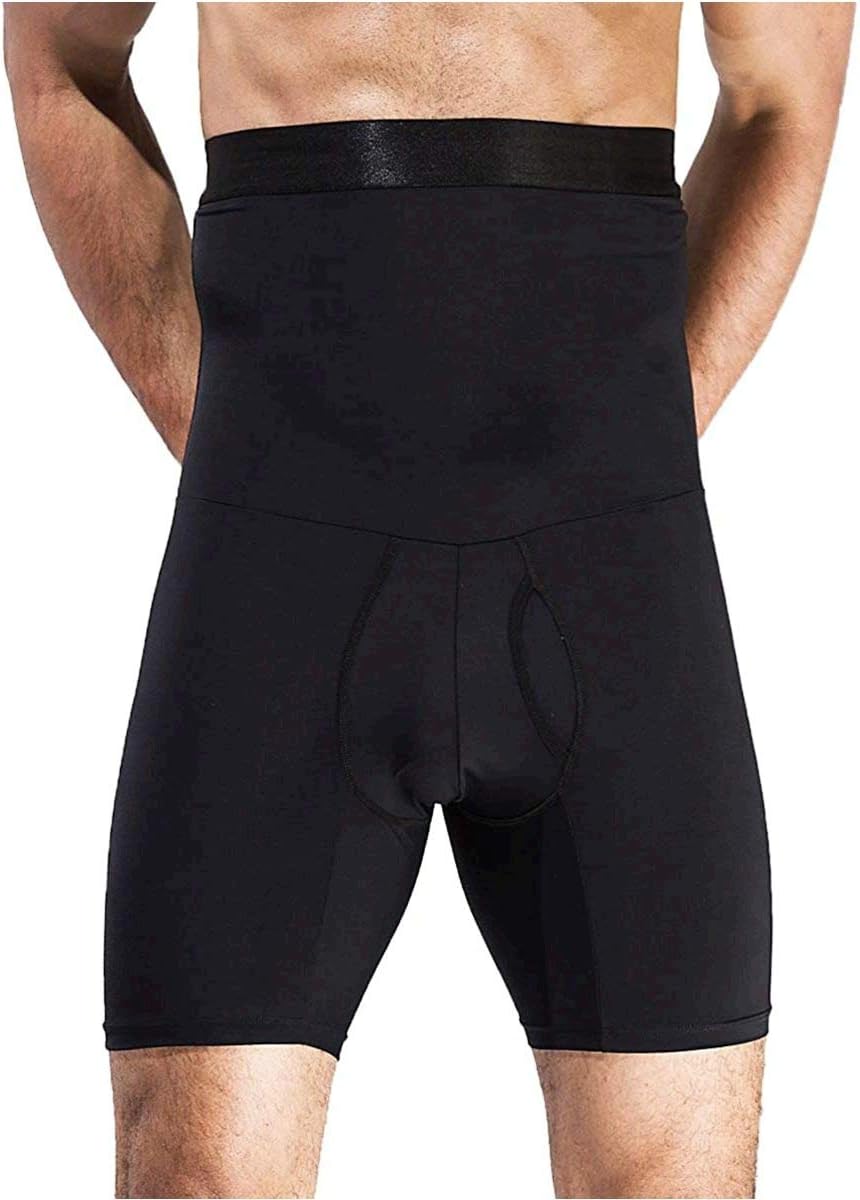 Men Tummy Control Shorts High Waist Slimming Shapewear Body Shaper Leg Underwear Briefs
