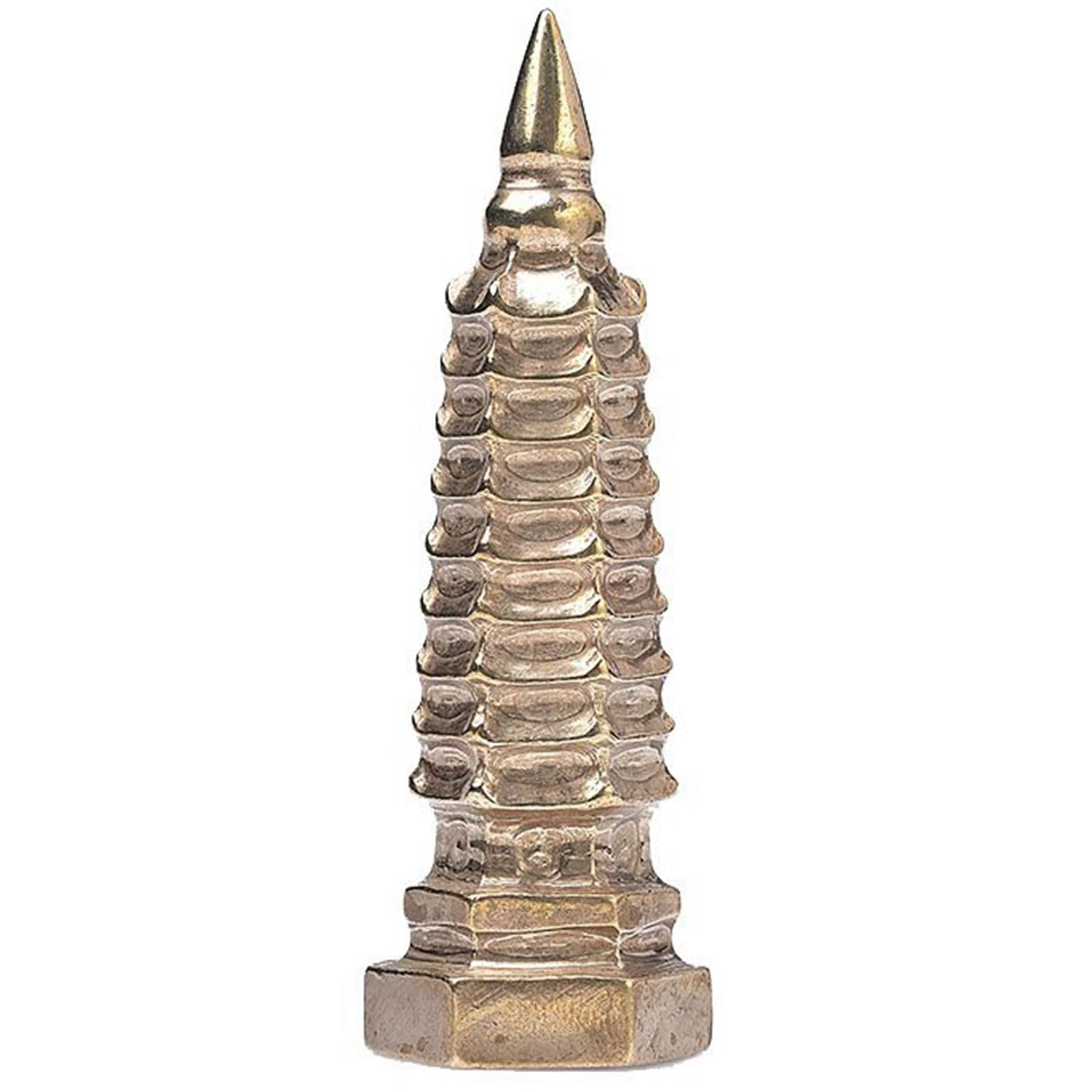 Decoración de Torre WenChang de latón de 9 Niveles