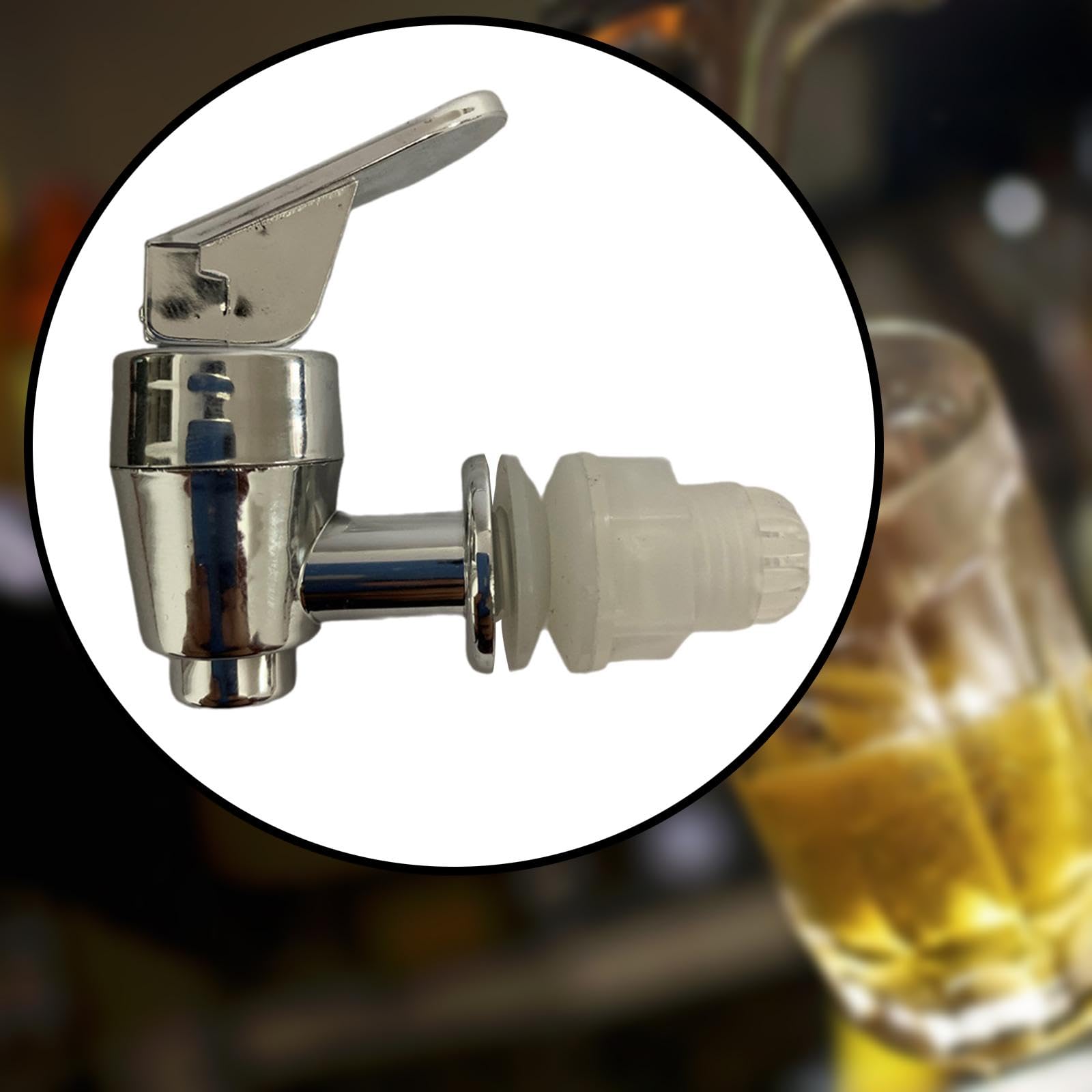 Aazon.co | Genpe Durable 304 Stainless Steel Spigot For Beverage Dispenser, Spigots For Glass
