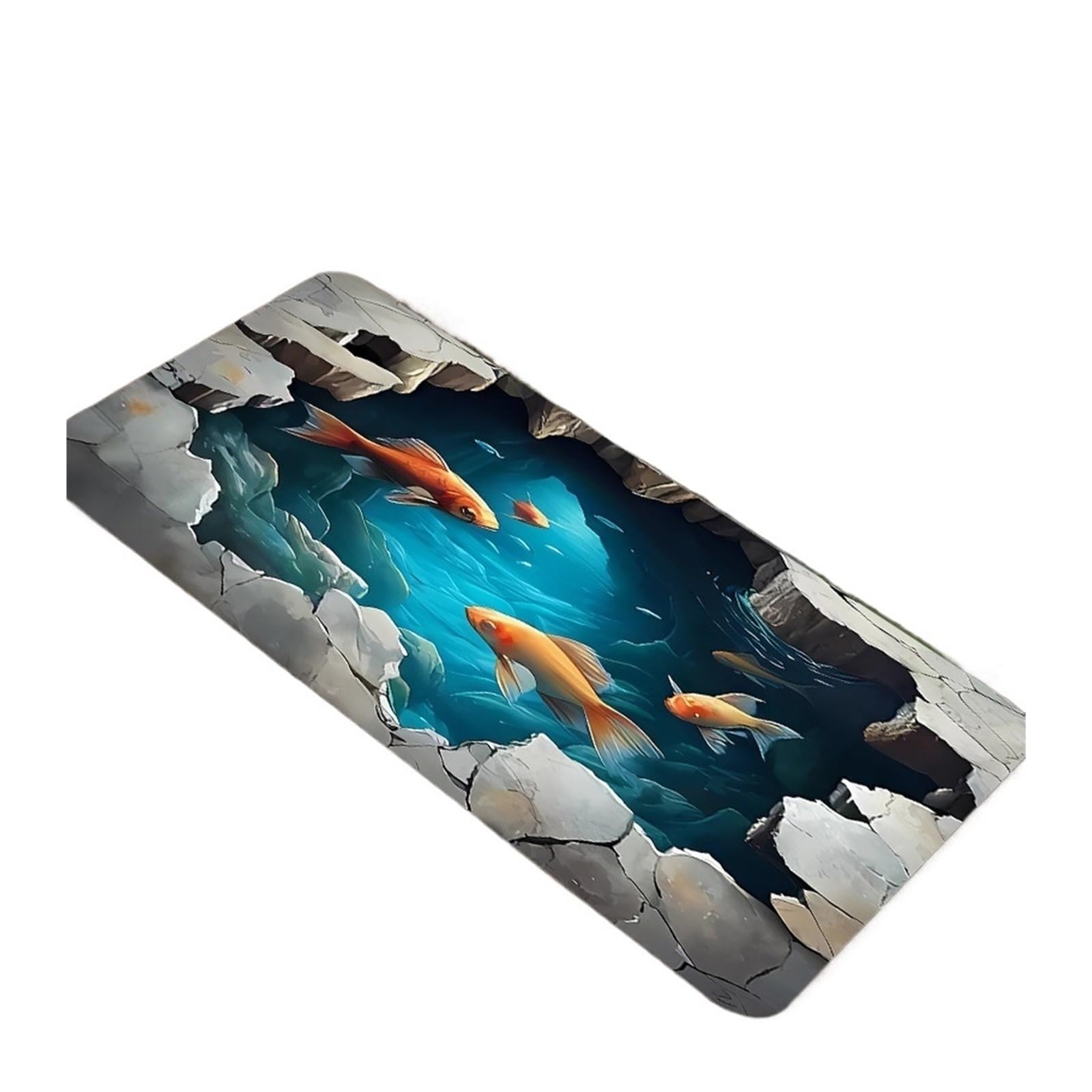Tapis de sol antidérapant 3D grand format 160x200cm intérieur extérieur
