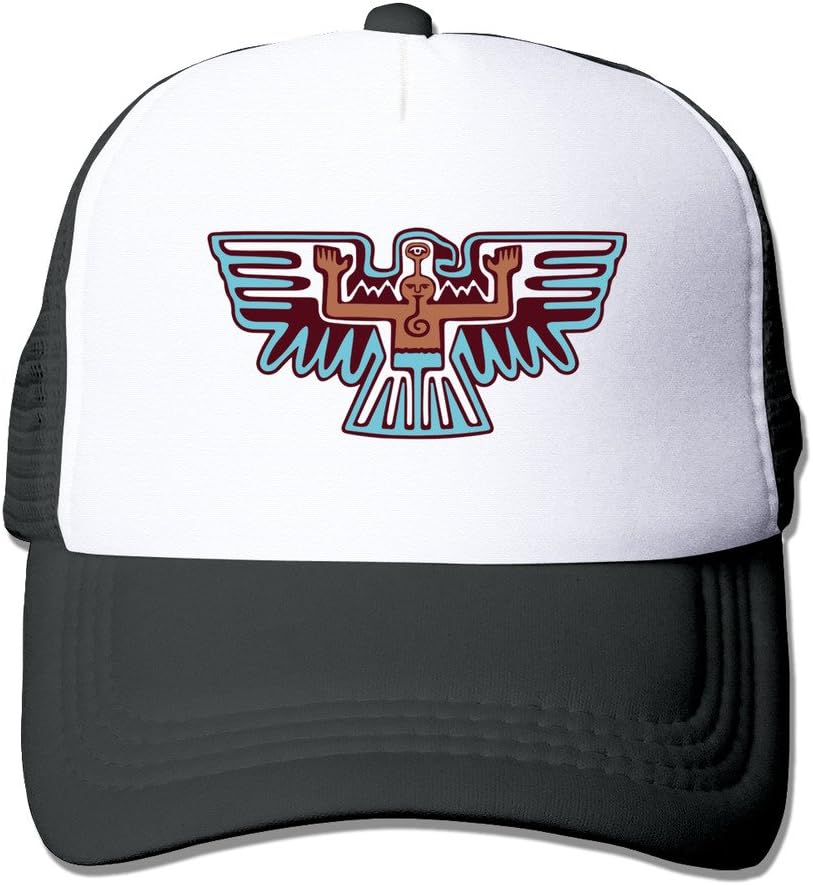 LKSJSADJ Eagle Animal Totem Traditional The Thunderbird Adjustable Hats Black