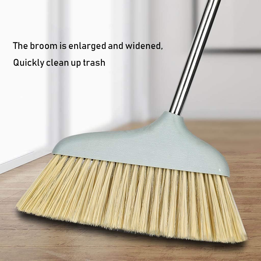and Dustpans Sets, 90cm Extra Long Handle Grips Sweep Set Lobby Home Kitchen Office Commercial Hardwood Floor Use Dustpan Sweepers