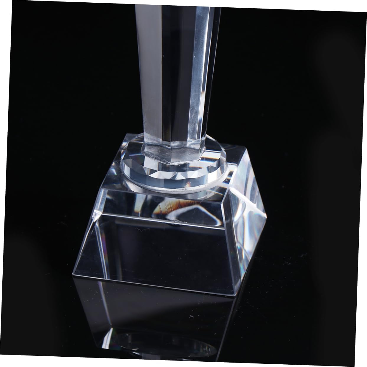 Crystal Soccer Trophy for Boys and Girls Elegant Quartz Award Cup Engraving for Soccer Tournaments and Matches 1 Piece