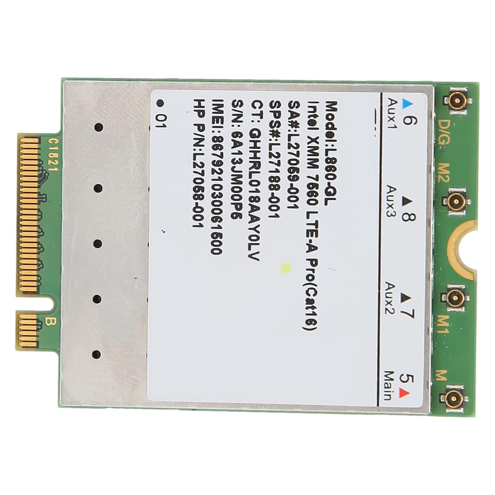 Tarjeta de Red de Alta Velocidad con Módulo 4G LTE con Soporte ESIM para EliteBook X360 y X360
