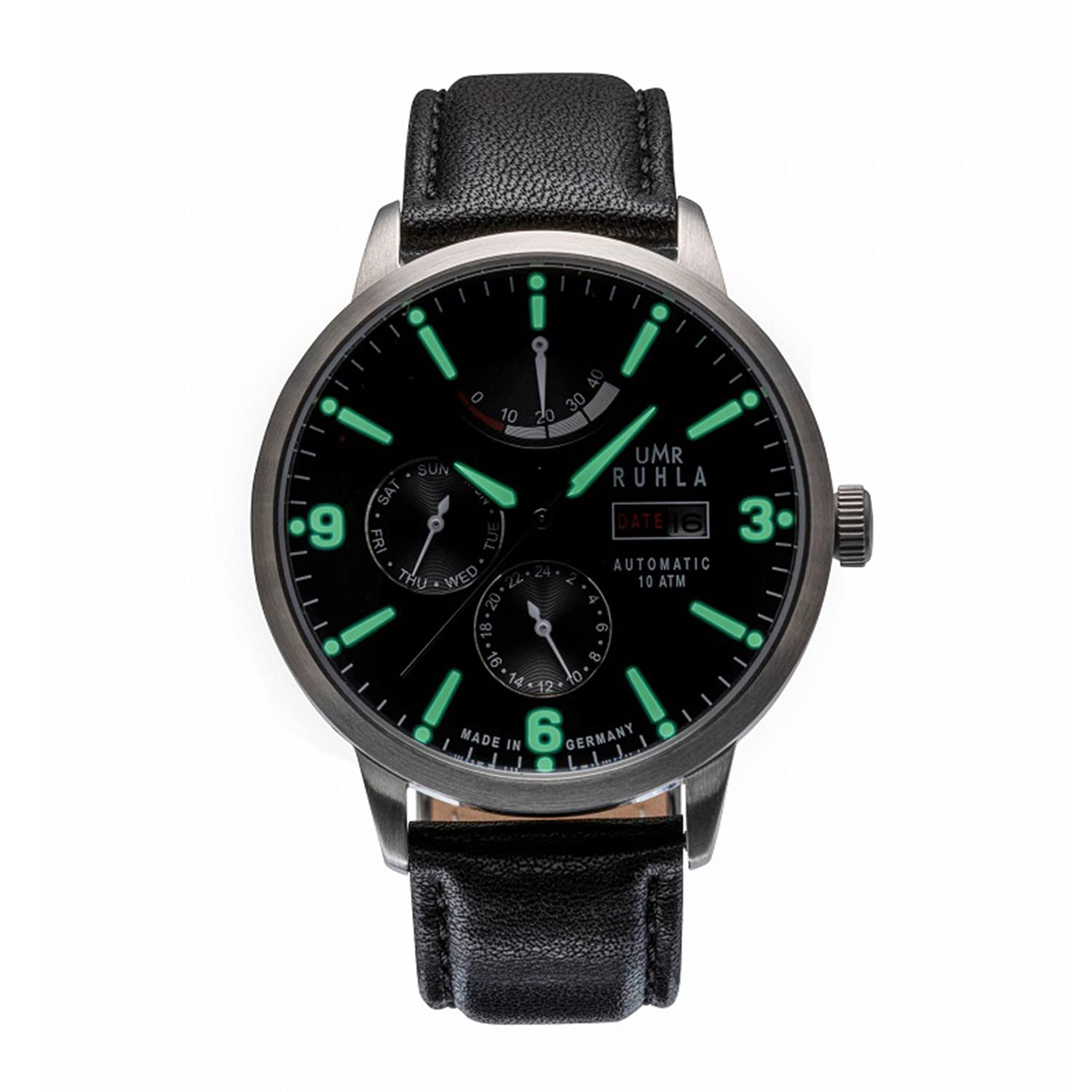 UMR RUHLA Automatic 80271, Armbanduhr, Herren, mechanisch, Edelstahl, 10 bar