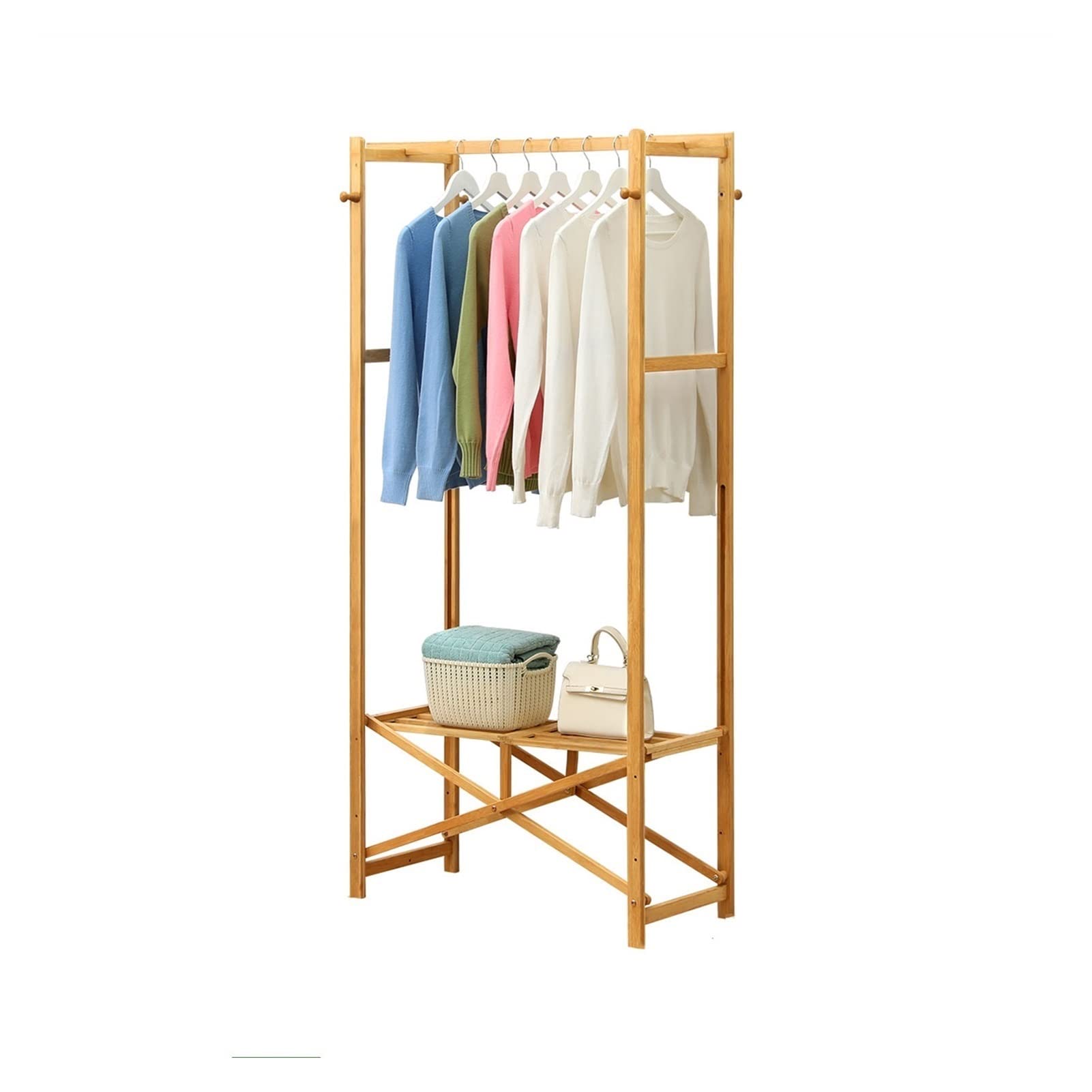 Porte-manteau de chambre pliable pour éliminer le désordre des vêtements