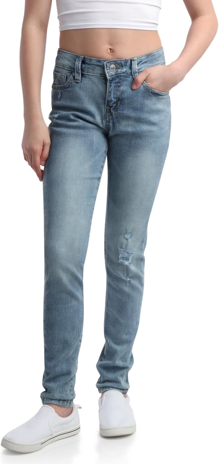 Jessica Simpson Girls’ Jeans – Comfort Stretch Denim Skinny Jeans – Skinny Fit Jeans – Casual Pants for Girls (4-16) Jessica Simpson Girls’ Jeans – Comfort Stretch Denim Skinny Jeans – Skinny Fit Jeans – Casual Pants for Girls (4-16)