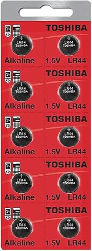 Toshiba LR44 Batería 3V Batería 1.5V Alcalina (500 Baterías)