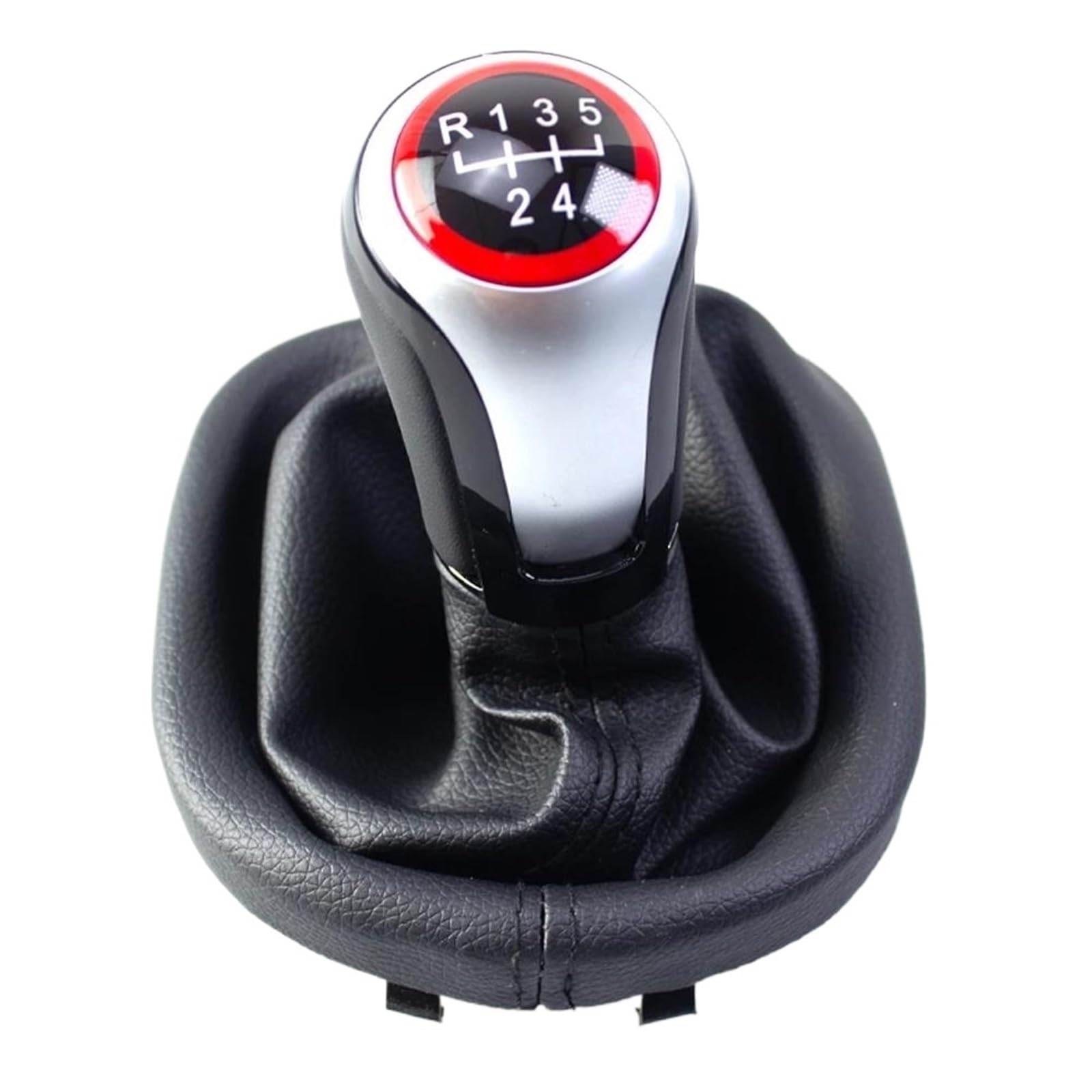 Uieowhn 5 Speed Gear Shift Knob Covers 5/6 Speed Car Shift Lever Cover For Caddy Ii Mk2 2004-2009(5 Speed)