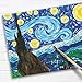 Faber-Castell Paint by Number Museum Series - Vincent Van Gogh, The Starry Night - Paint by Numbers for Adult Beginners & Young Artists (Packaging May Vary)