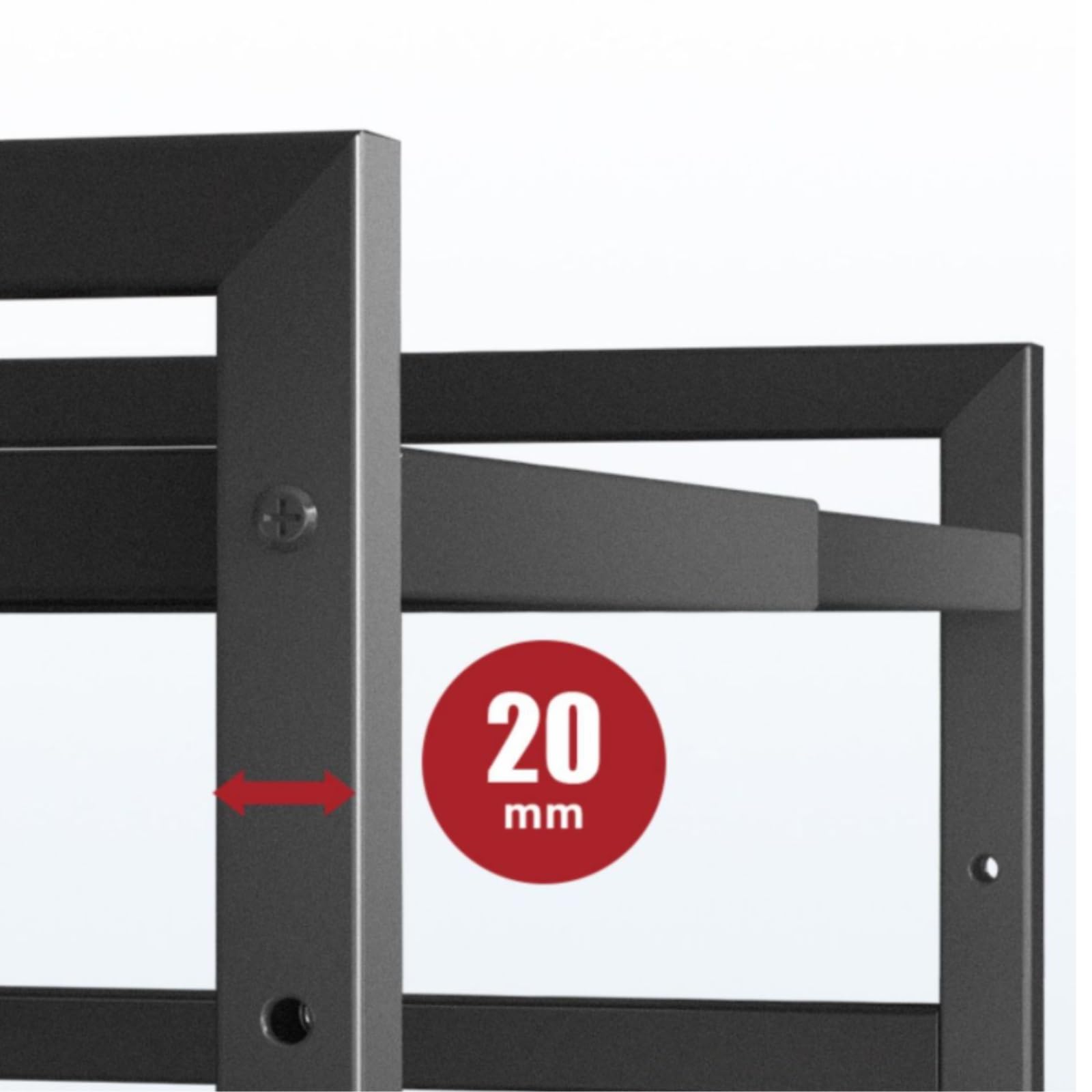 Scaffale da Cucina, Staffa di Stoccaggio for Fornello Riso da Appoggio Tavolo for Forno Domestico A Scomparsa for A Microonde Design Moderno(79cm)