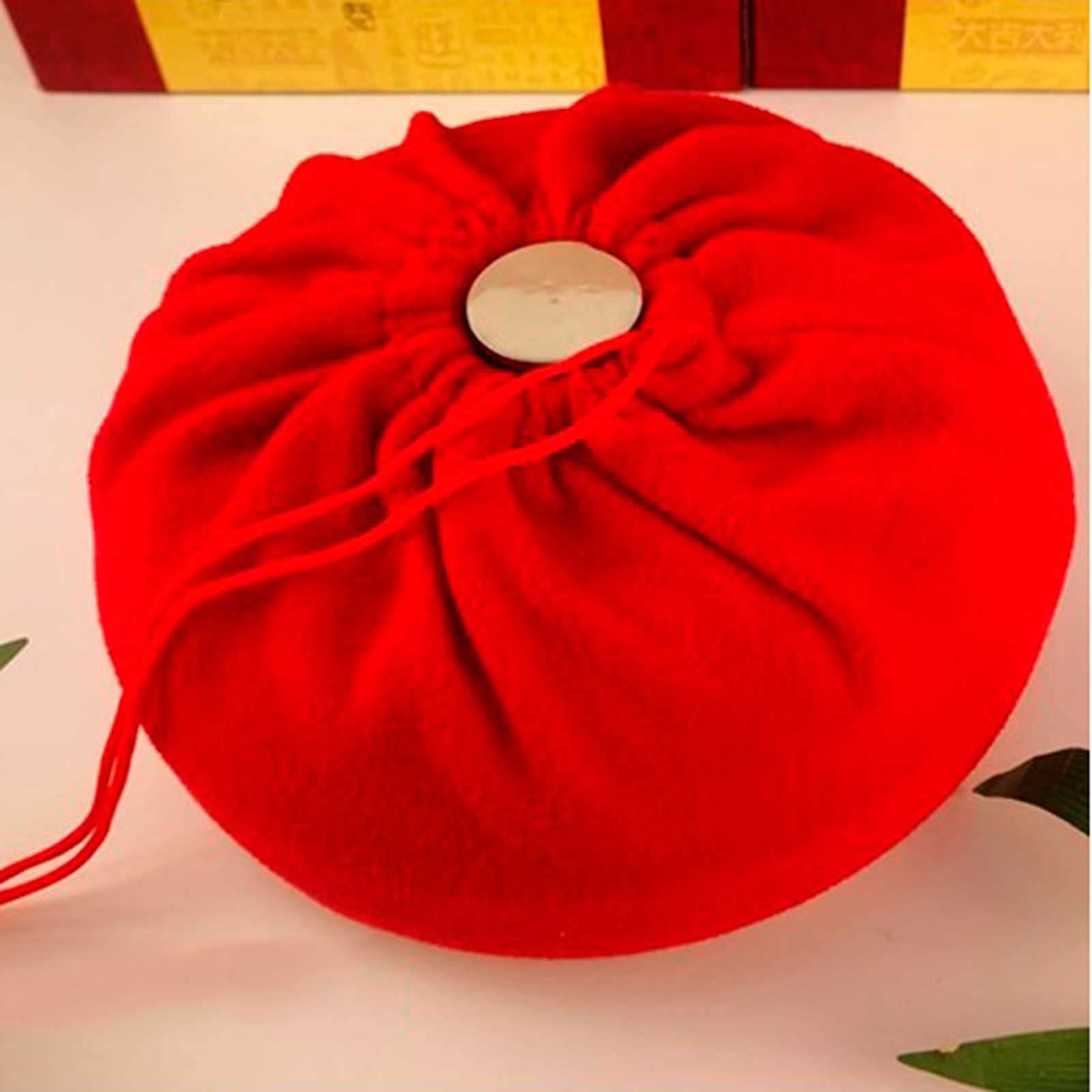 Bolsa de Agua Caliente con Funda Bolsa de Agua Caliente Botella de Cobre de Agua Tibia con Fundas extraíbles para Manos y pies y Calentador de Cama Regalos para niños, Hombres y mu