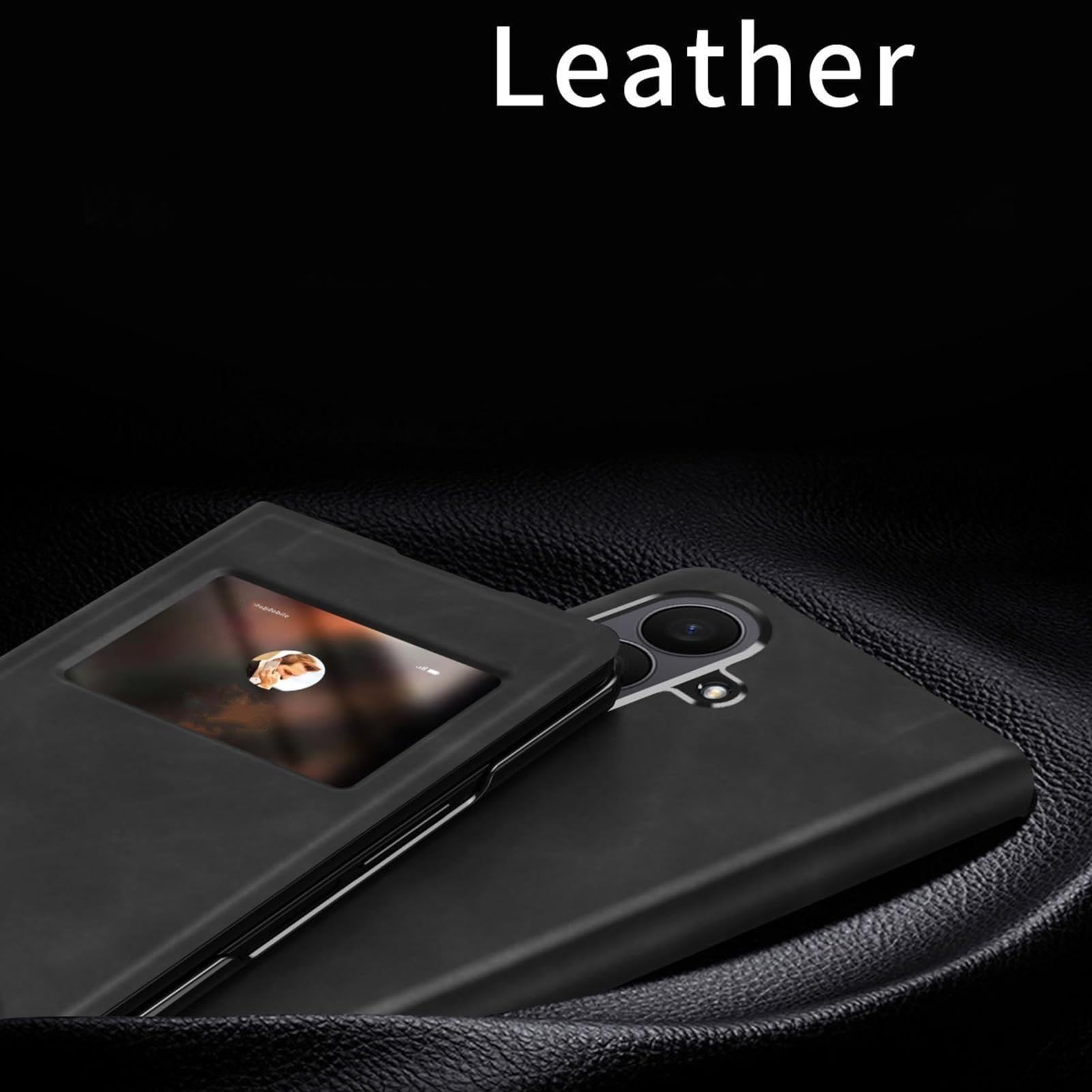 Funda para Samsung Galaxy Z Fold 8 Ultra, Rasguño Resistente Cuero Carcasa