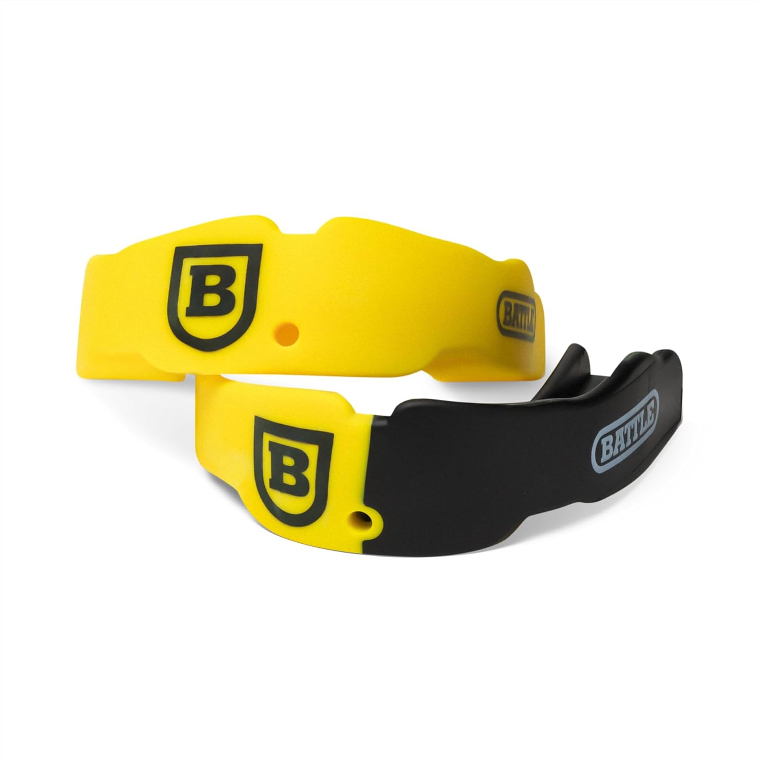 Battle Sports 2-Pack Mouthguard - Maximum Protection and Breathability, Strapless Braces-Friendly - Adult & Youth - Pack of 2