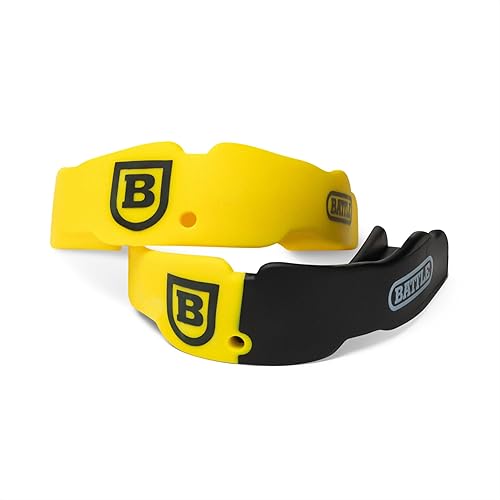 Miniatura 5 de Battle Sports - Paquete de 2 protectores bucales, máxima protección y transpirabilidad, sin tirantes, apto para adultos y jóvenes, paquete de 2