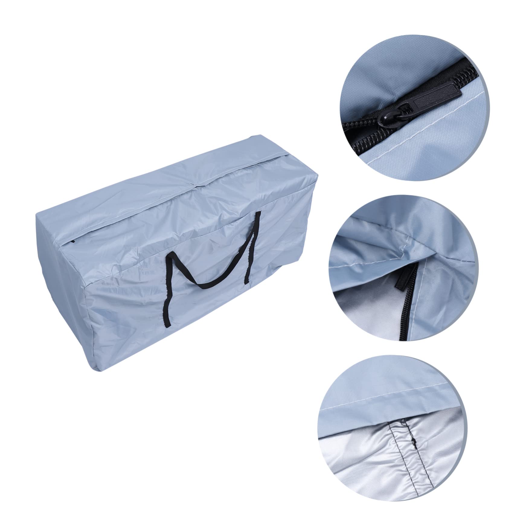 LABRIMP Contenitore per Albero di Natale Borsa Cerniera per Mobili da Esterno Sacca Portaoggetti per Regali per Feste Resistente e Facile da Trasportare