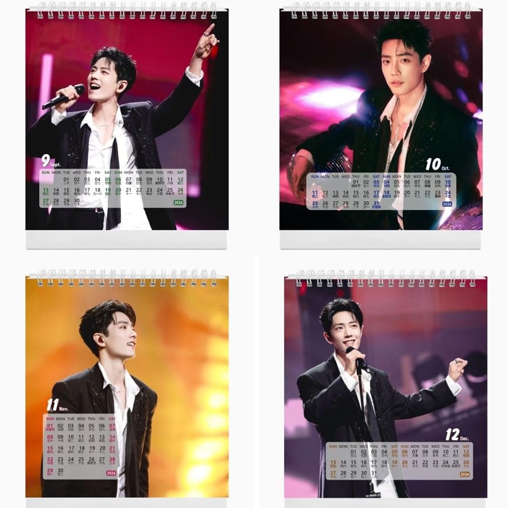 Amazon | 肖戰(シャオ・ジャン)2026年カレンダー(肖战&肖戦)卓上