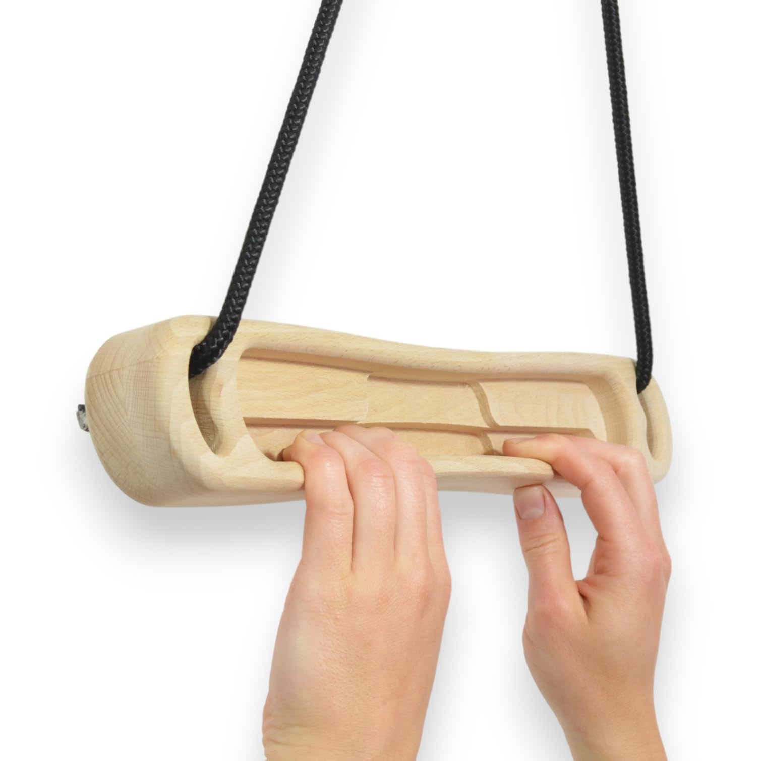 Hangboard Portatile – Tavola da Allenamento da Viaggio per Forza & Riscaldamento Compatta & Resistente | Ideale a Casa & in Movimento