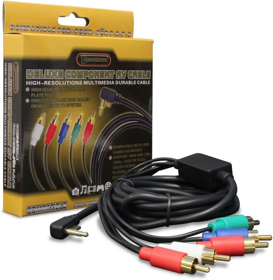 PSP2 Gold Plated Component AV Cable