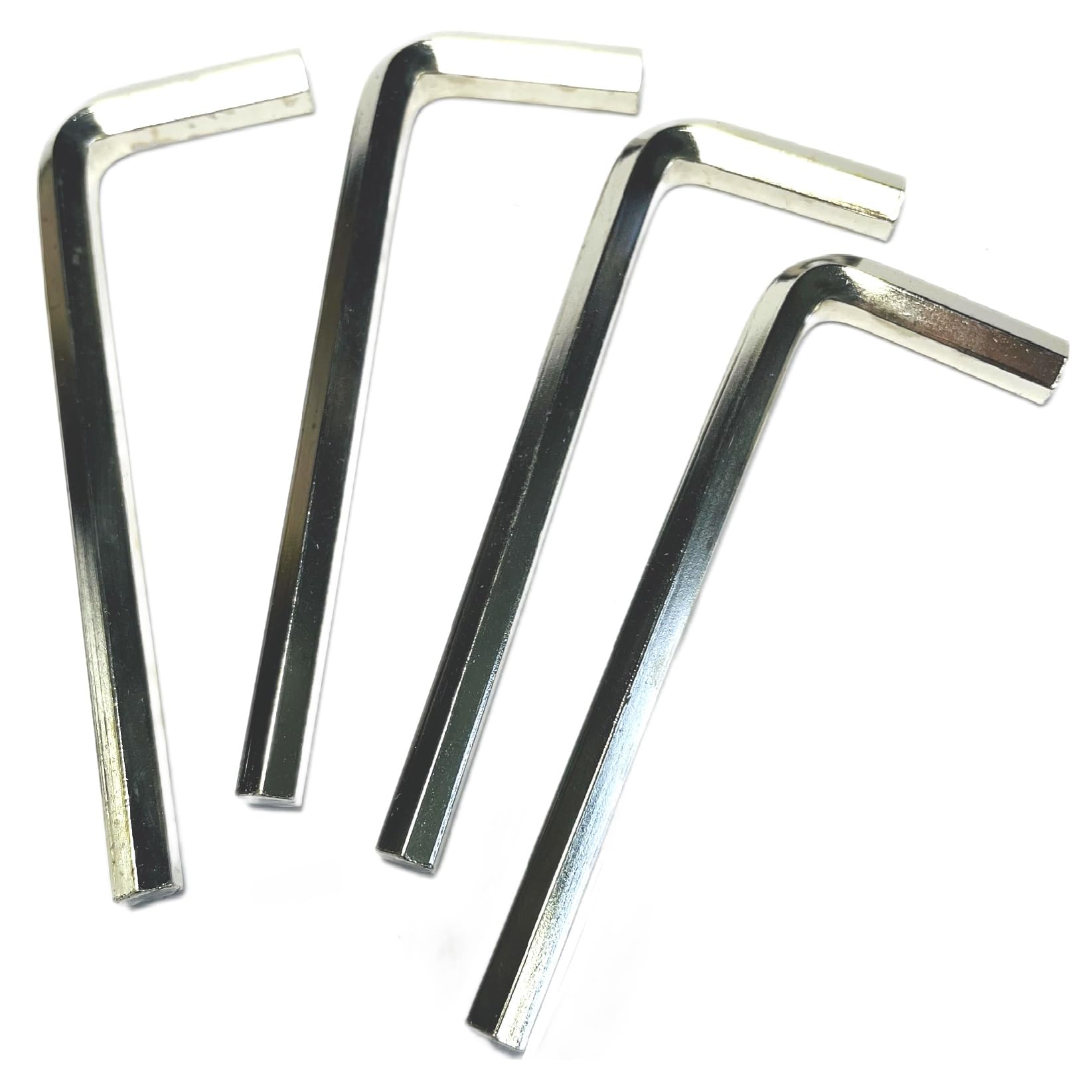 ZDingTech 4pcs 1/4 Allen Wrench sets,1/4" Hex Key Wrench set,allen key Door Key L Shaped hex wrench set with Long Arm. — image 1