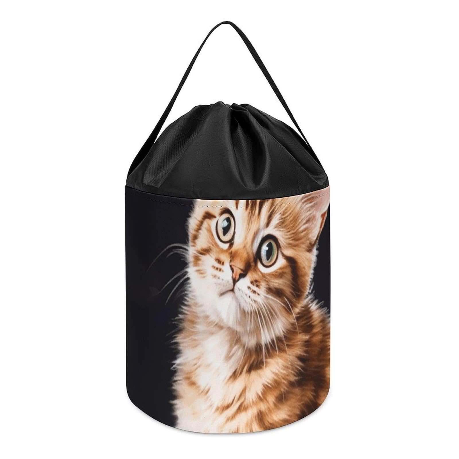 Sac de rangement jouets chat et papillon : dites adieu aux blocs perdus sous les lits