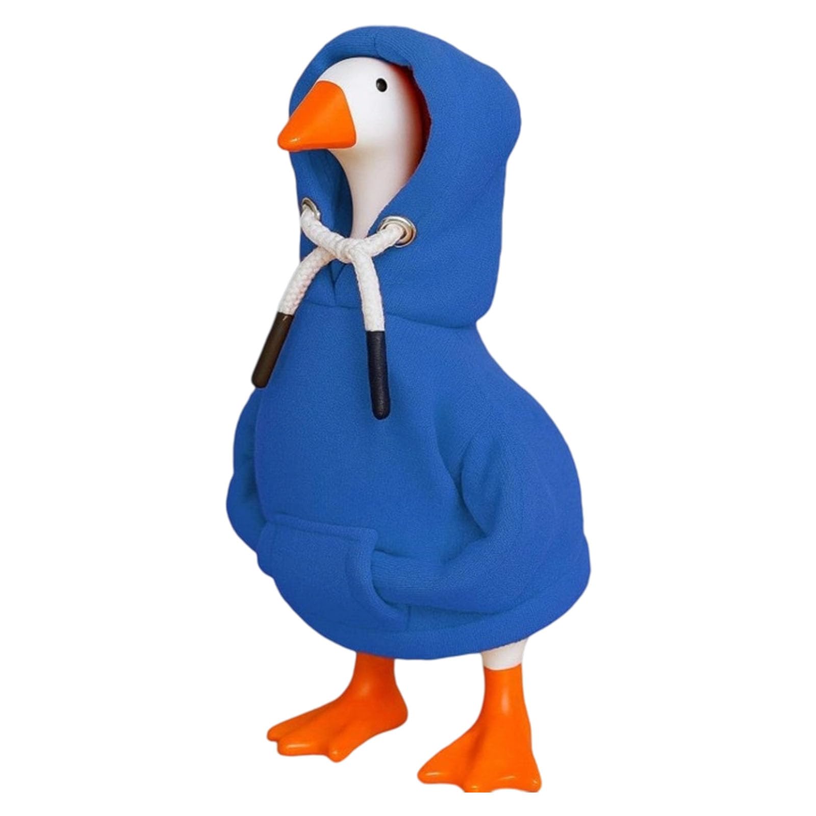 YROHGKPN Porch Gooses Outfit Hoodies Lawns Gooses Costume Yard Geese Statue Clothes for Outdoor Patio Yards Lawns Art Decorations Geese Costume Porchs Yard and Patio Decorations
