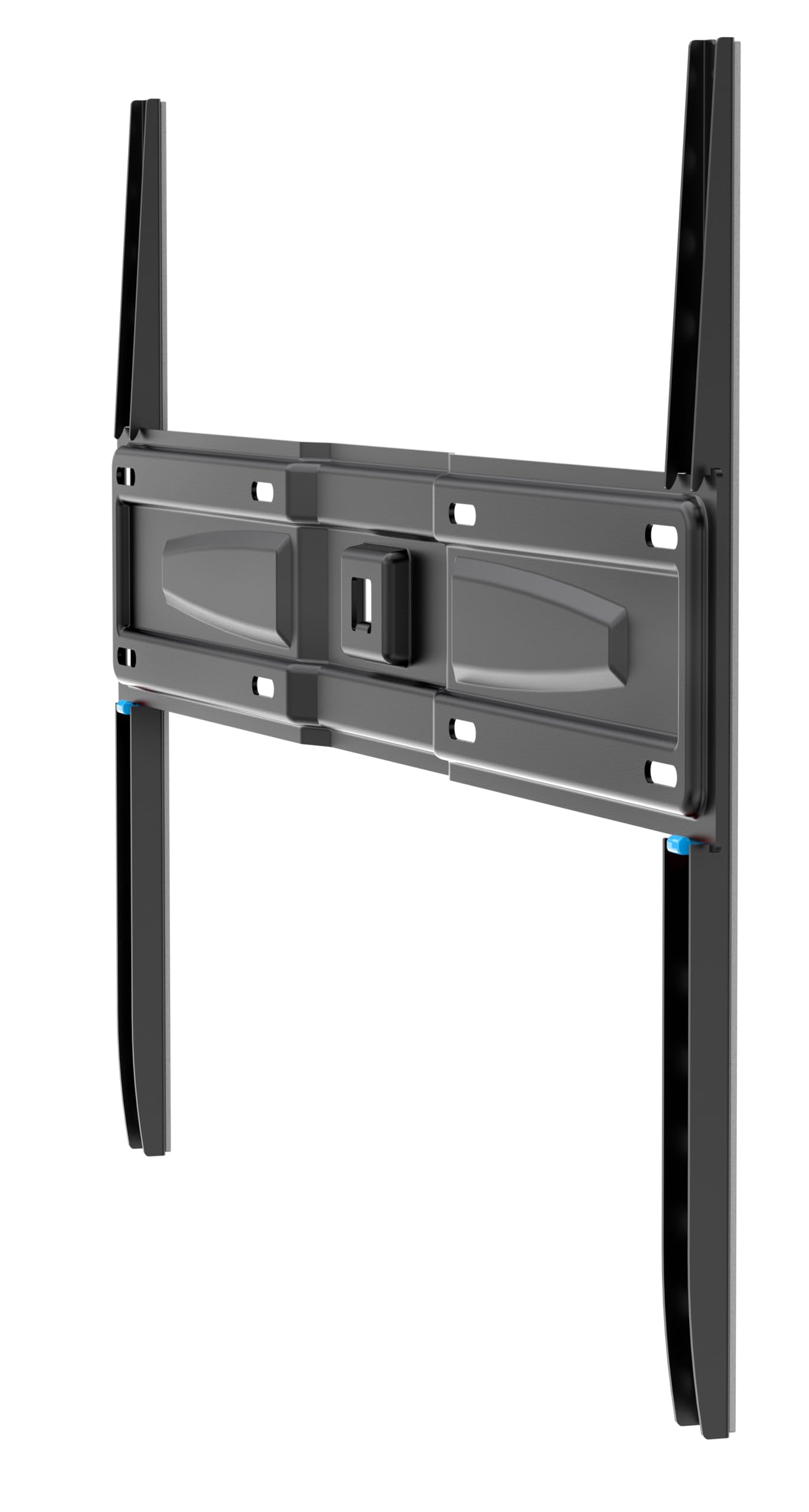 Meliconi Slimstyle Plus 600 S, Supporto TV Parete Fisso anche per Cartongesso, per TV da 50 a 86", Vesa 300-400-600, con Fast Block e Protezioni, Portata 70 kg | 45 kg per Cartongesso, Made in Italy