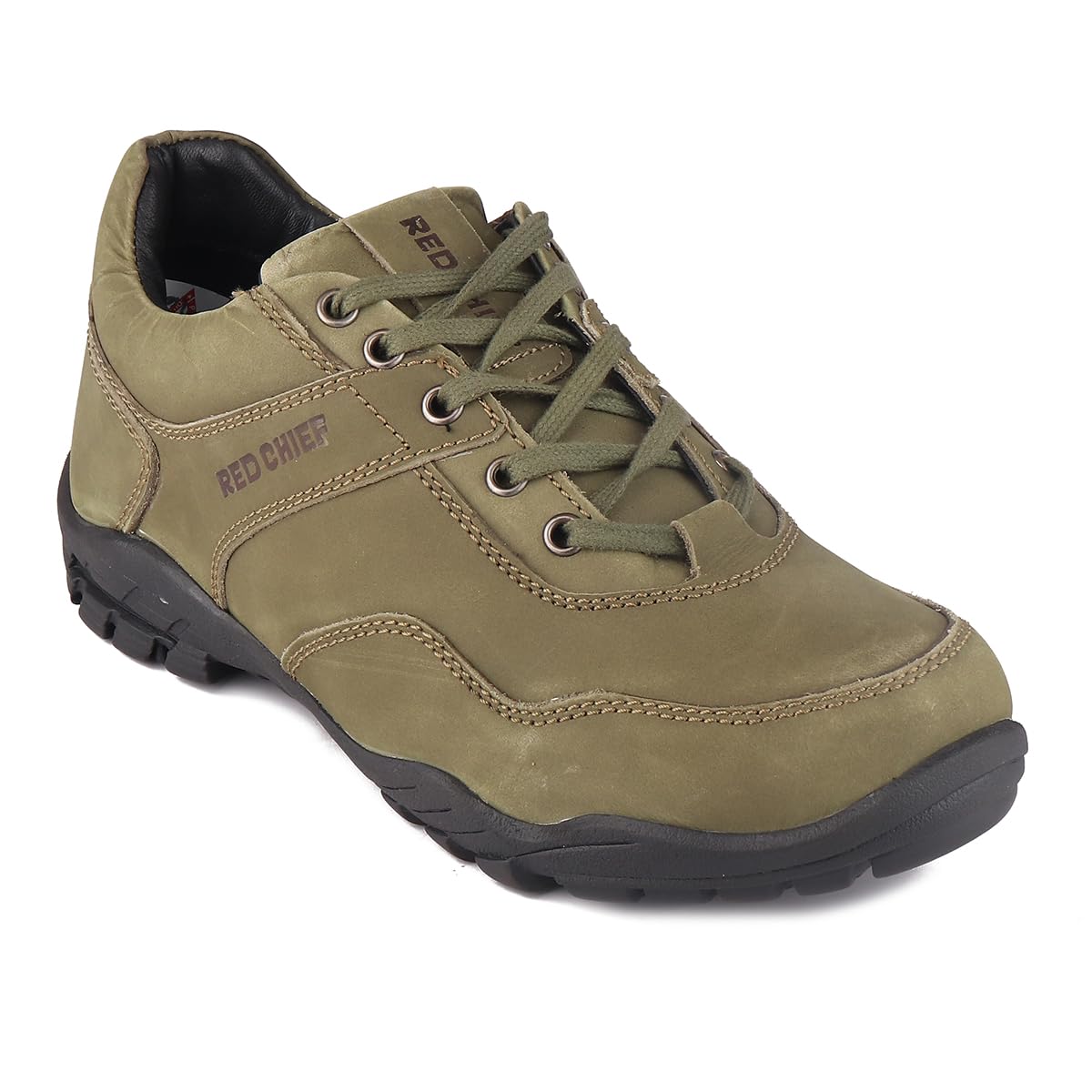 Red Chief Olive Leather Casual Shoes for Men (B0CRDN4VTZ) Amazon Price History, Amazon Price Tracker