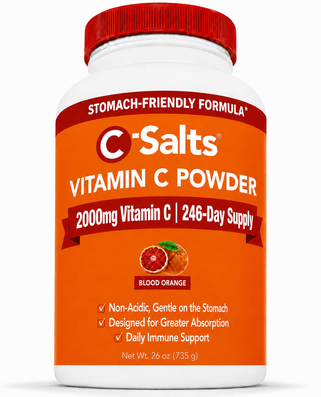 C-Salts Vitamin C Powder, Buffered & Stomach Friendly, 84-Day Supply — Amazon image 11