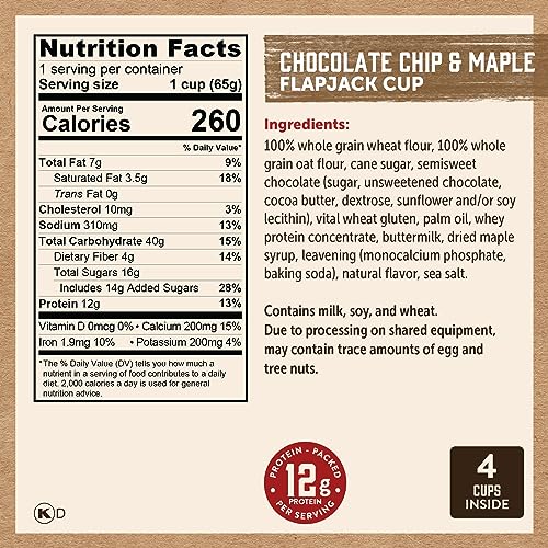 Kodiak Cakes Protein Pancake On The Go Flapjack Cups Mix thumb #5