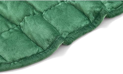 Miniatura 5 de TONGDADA Manta pesada de regazo de 7 libras para adultos, perfecta para relajación, descansar, tomar siestas, dormir y viajar, manta de lujo con