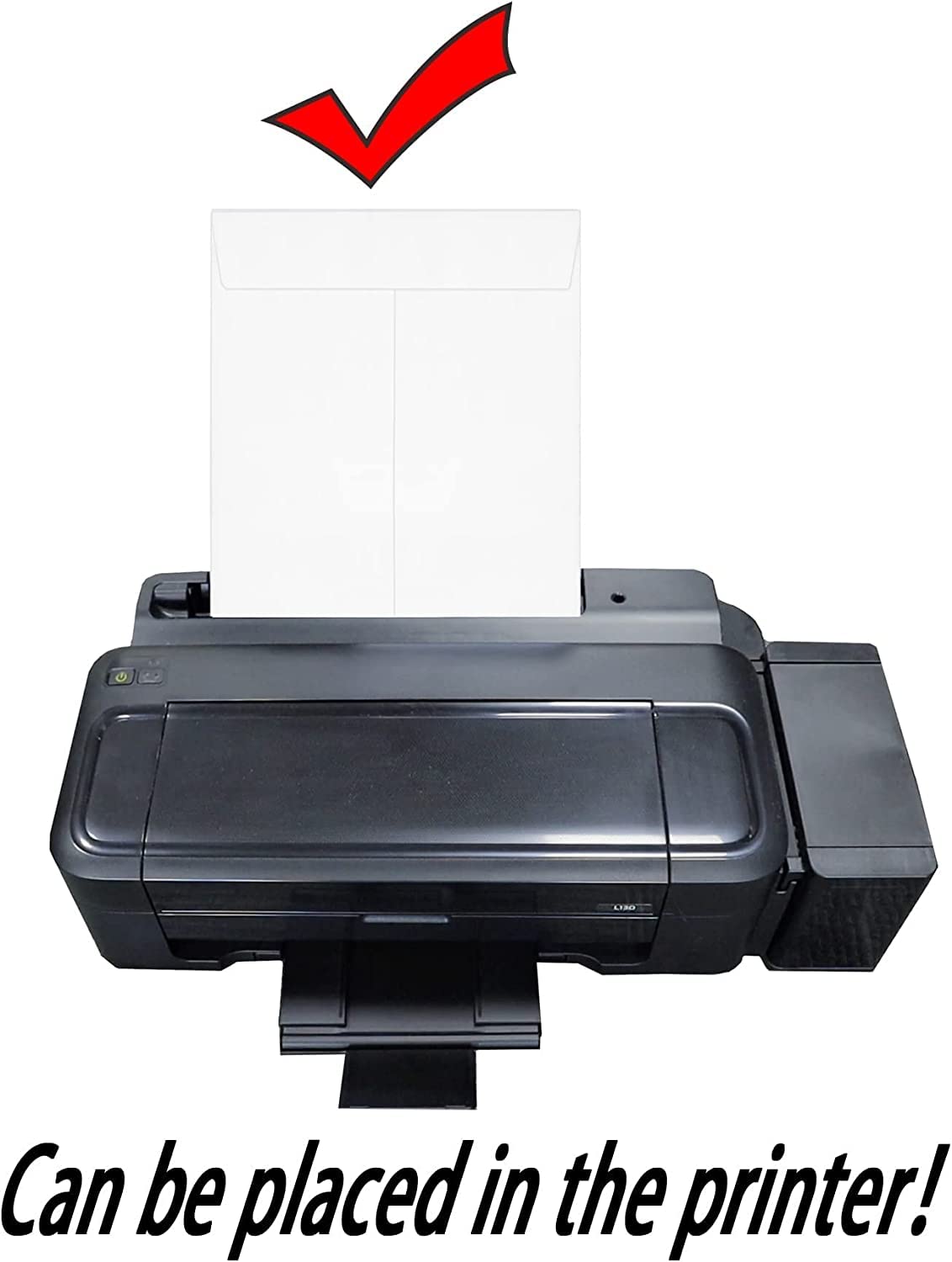 Xxcxpark 120 szt. 15 x 23 cm koperty z katalogiem bezpieczeństwa, do drukowania, samouszczelniające, odporne na rozdarcie, białe koperty na zaproszenia, zdjęcia, dokumenty, 120 szt
