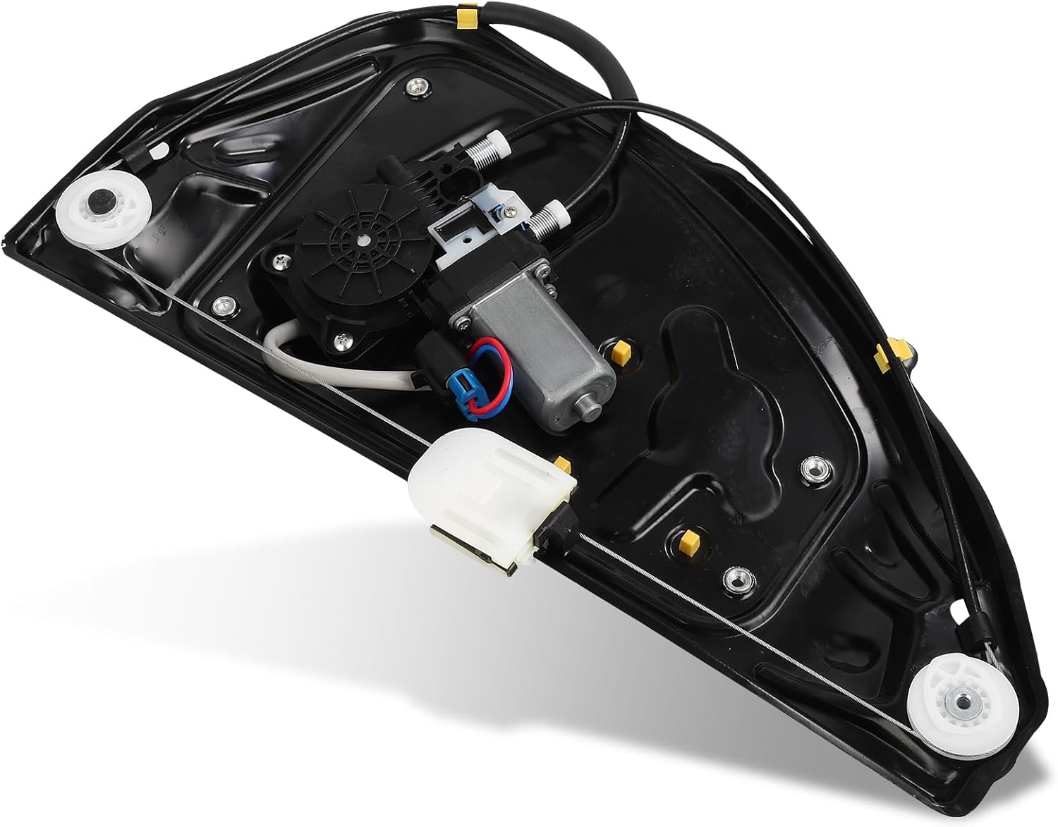 SCITOO Rear Driver Side Power Window Regulator with MotorReplacement for 2008-2015 for Land Rover LR2 LR060139