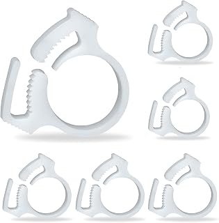 6 PCS Sweep Hose Attachment Clamp Clasp Replacement Pool Hose Clamps,Compatible with Polaris Pool Cleaners 180 280 360 380 480 for Polaris Tail Clamp B15 B-15