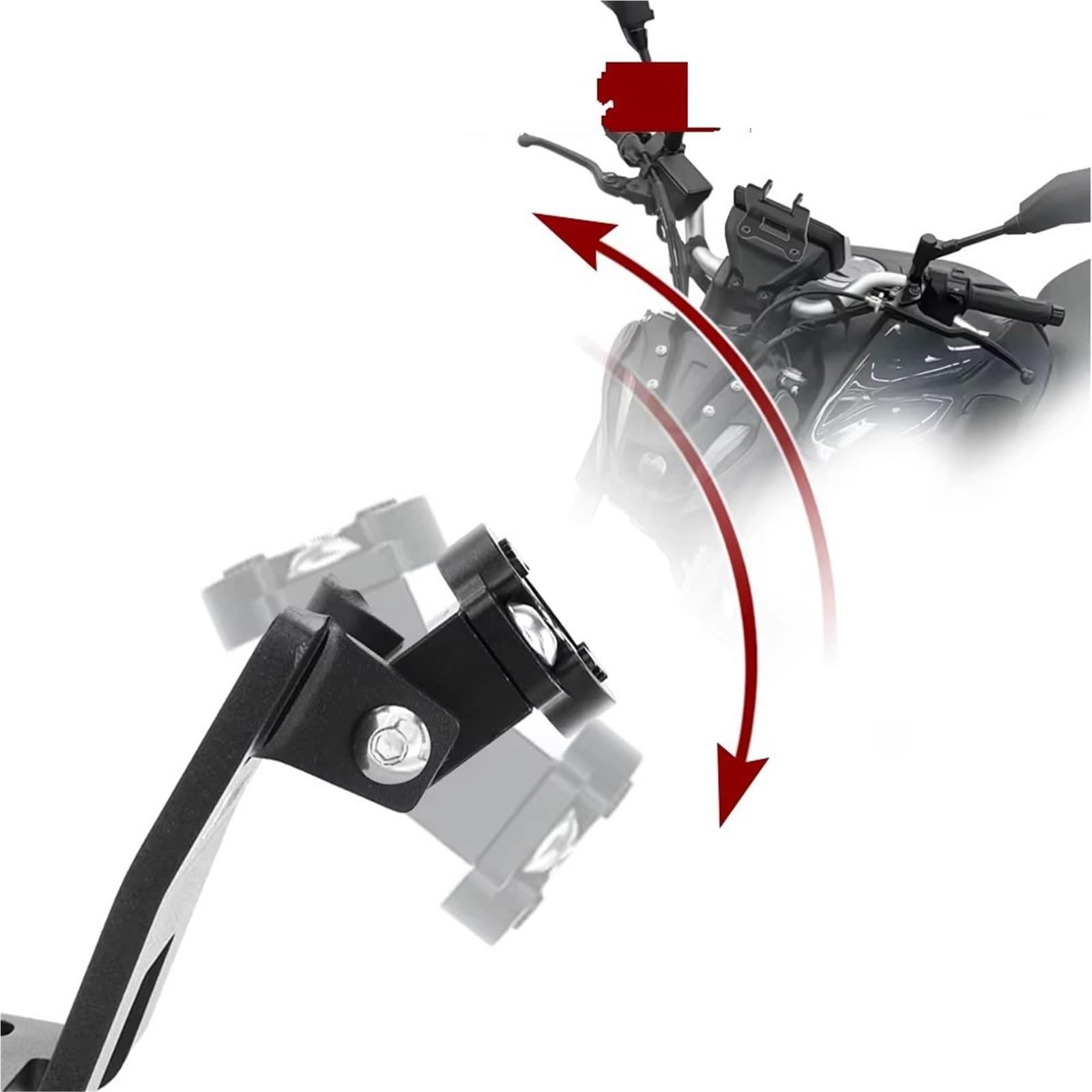 Navegación GPS Motocicleta Soporte para Yamaha para MT-07 2023-2024
