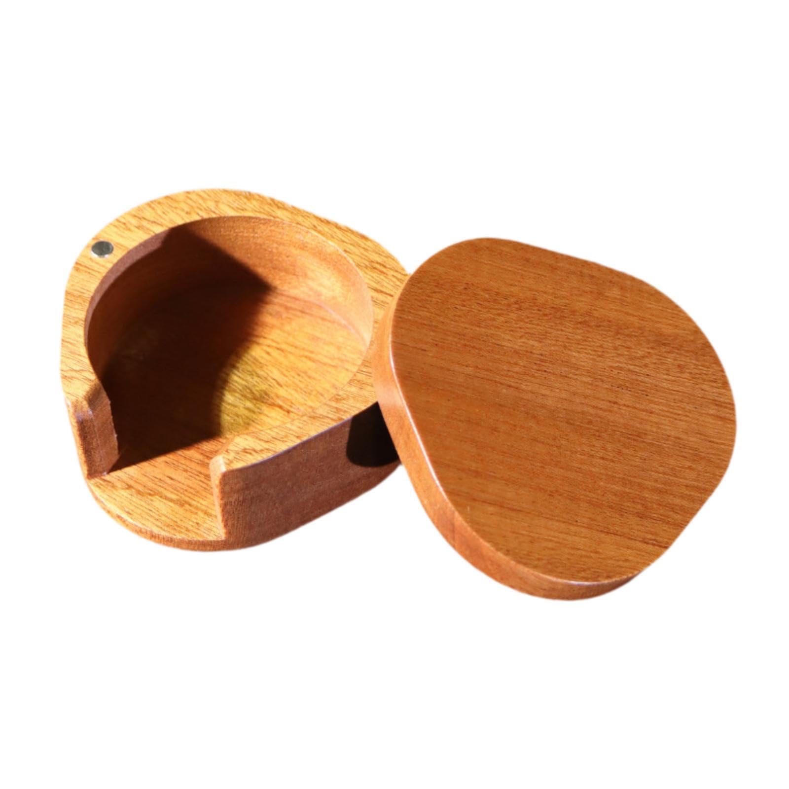 Caja de almacenamiento de café y dispensador de madera con tapa para barra de cafeterías