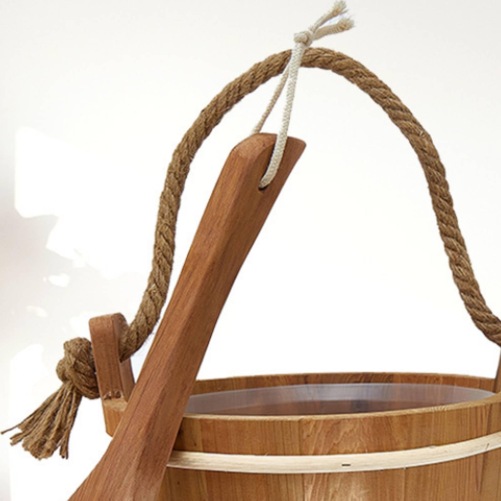 Seau Sauna avec Louche Étanche