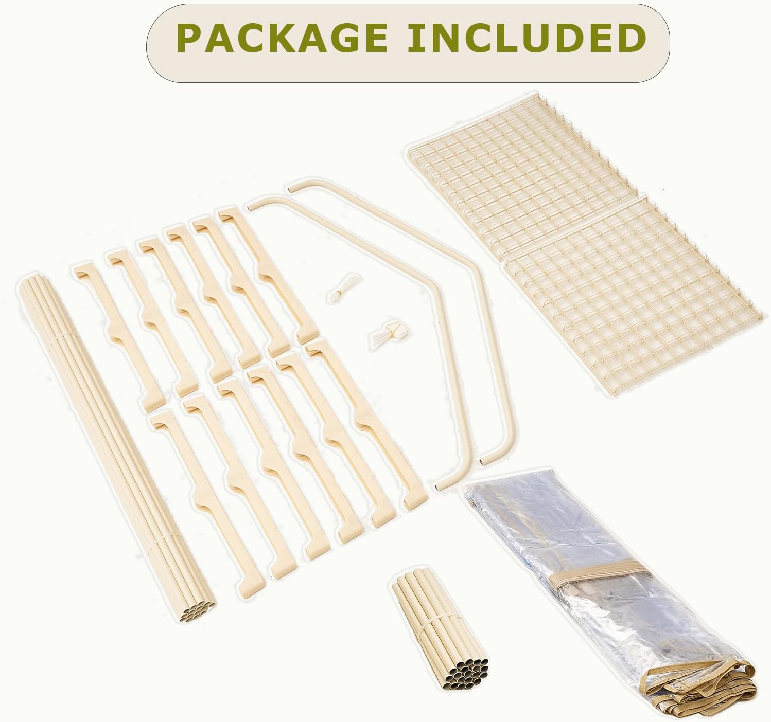 Garden 50% Extra Wide Mini Greenhouse 5 Tier Portable Plant Green House 40 in Wide -Sturdy Gardening Shelves with PE Cover & Roll-Up Zipper Door-19″W. x 40″L. x63″H(PLGH1005OWP)