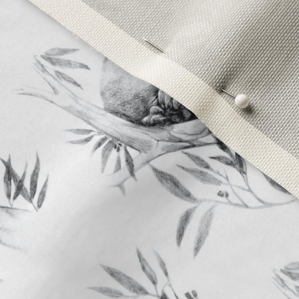 Spoonflower Fabric - Koala Australian Nursery Printed on Upholstery Velvet Fabric Fat Quarter - Upholstery Home Decor Bottomweight Apparel
