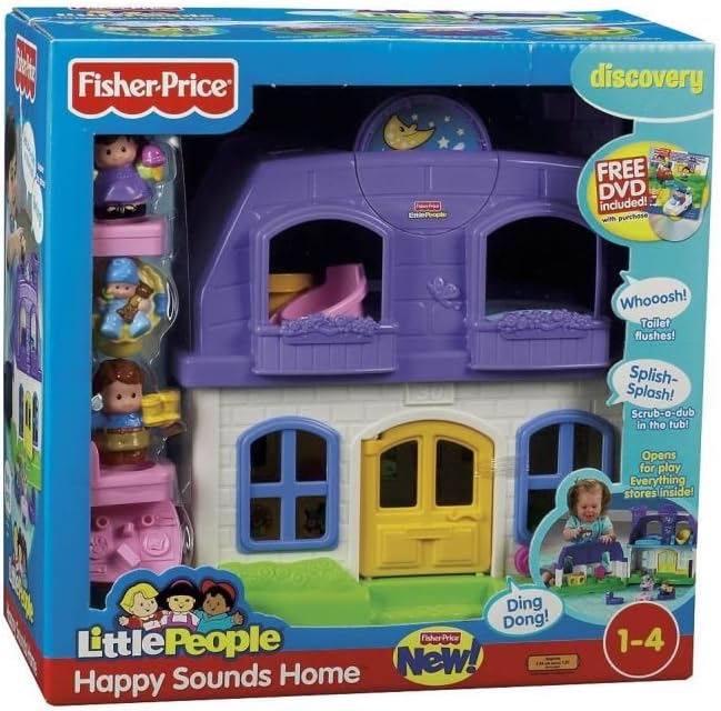 Fisher-Price Little People Happy Sounds Home