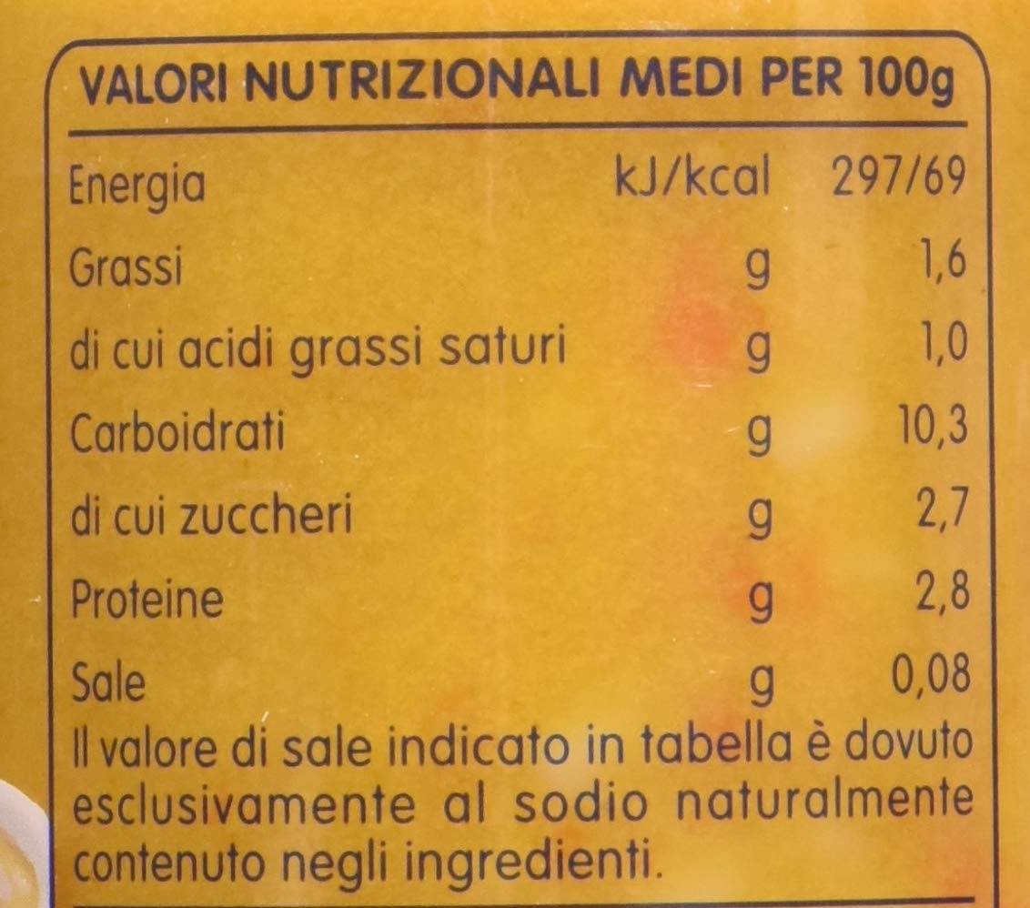 Mellin Pappa Completa Pastina Verdure e Formaggino, 6 Confezioni da 2x200 gr - 4